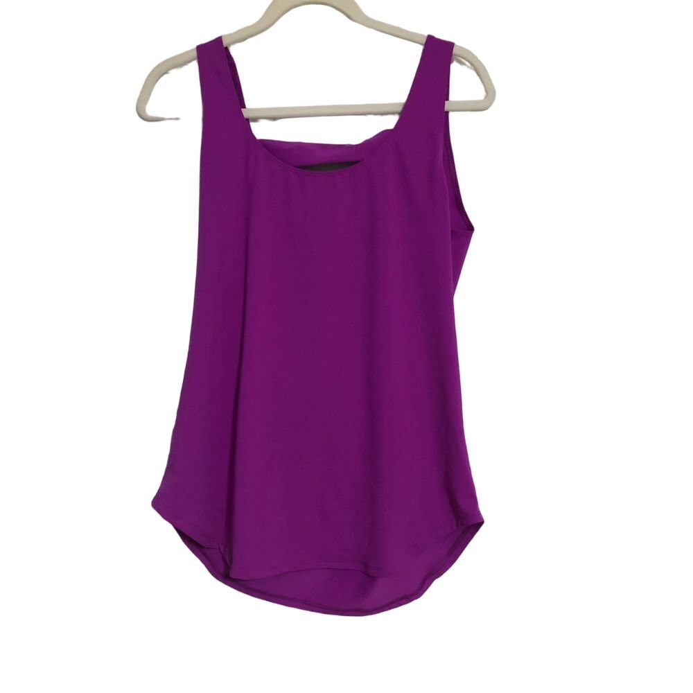 Fabletics Ainsley Sleeveless Athletic Gym Tank‎ Top Solid purple Size Small
